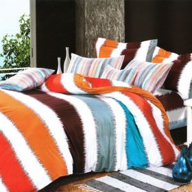 Blancho Bedding - [Irish Spring] Luxury 5PC Comforter Set Combo 300GSM (Full Size)