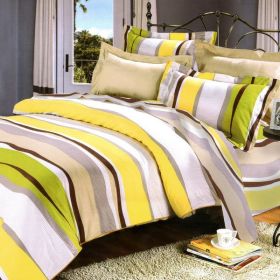Blancho Bedding - [Springtime] Luxury 5PC Comforter Set Combo 300GSM (King Size)