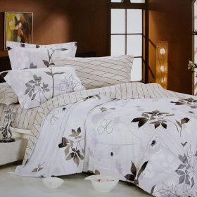 Blancho Bedding - [Faint Aroma] Luxury 4PC Comforter Set Combo 300GSM (Twin Size)